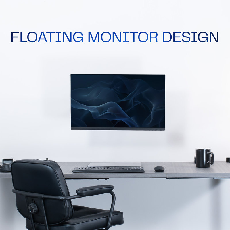 Pneumatic Arm Single Monitor Wall Mount