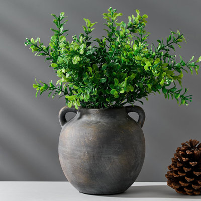 Vase en argile 5,8 "avec poignée