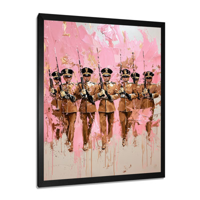 Queen Guards In London - United Kingdom Wall Art Print