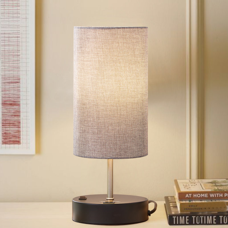 Stonecrest Metal USB Table Lamp