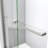 Sapphire 44" W x 76" H Bypass Semi-Frameless Shower Door-34055483-56457889