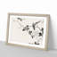 Robin Birds & White Lotus by Numata Kashu - Picture Frame Painting Print-55762758-55762759