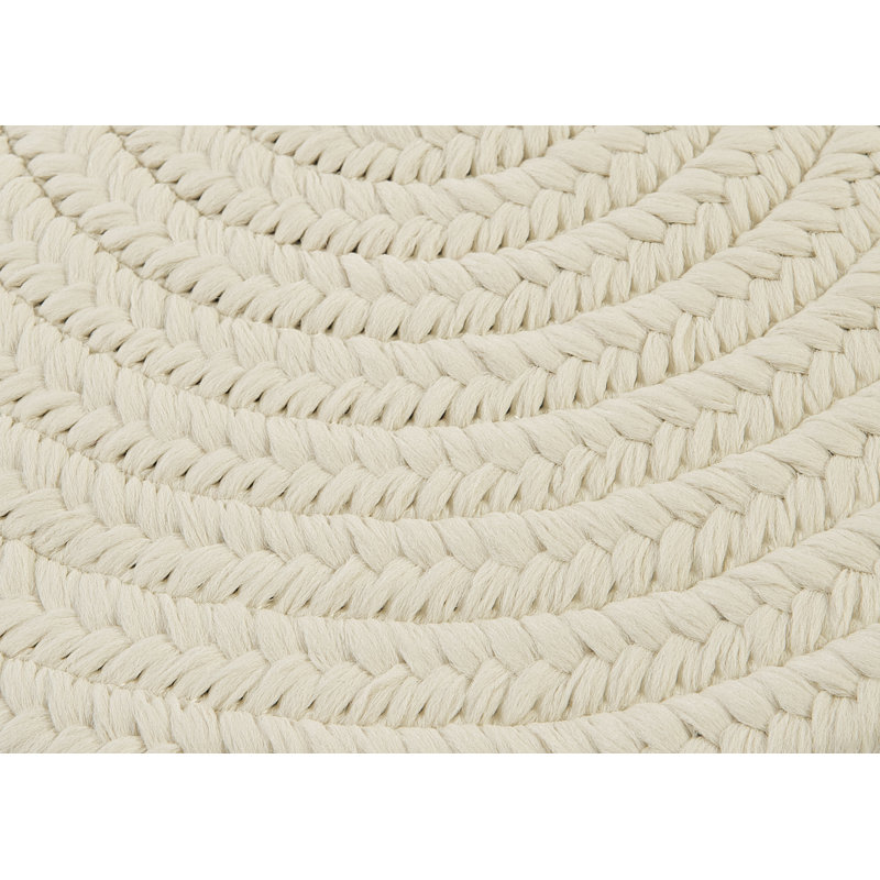 Tapis de porte intérieur / extérieur Trautman, L 18 po x L 30 po, Blanc