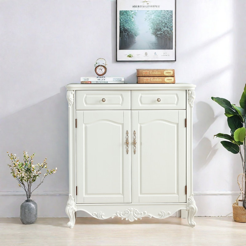 Armoire d'entrée blanche