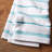 Albany Kitchen Towel 4-Pack Set, Aqua/White