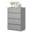 4 Drawer Dresser, Wooden Nightstand for Bedroom, Closet Drawers Storage Cabinet 23.6"W-991581410