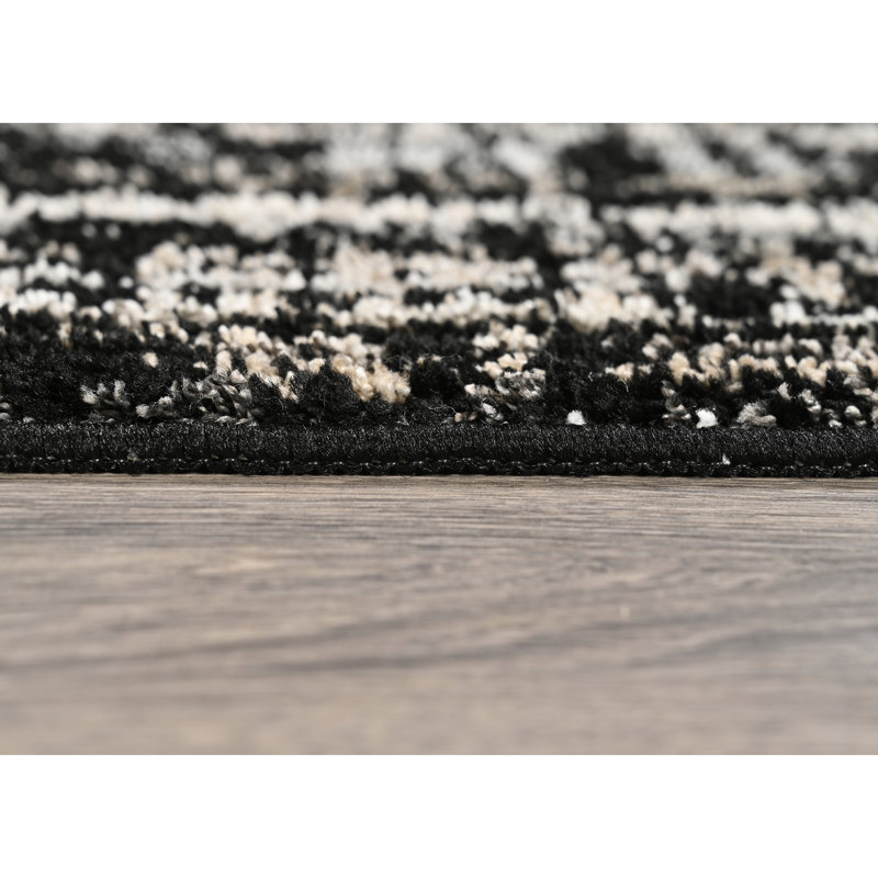 Annetha Abstract Indoor Rug, Rectangle 9' x 12'