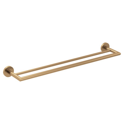 Moen Arlys Wall-Mounted 24-Inch Modern Double Towel Bar