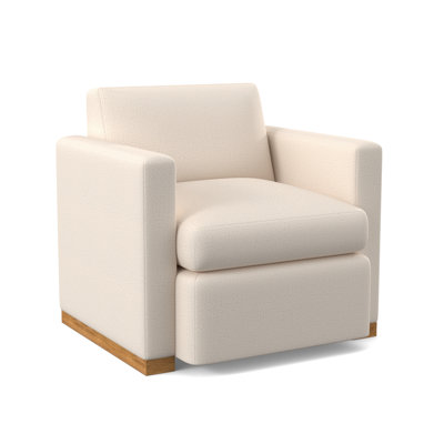 Ledger Upholstered Swivel Accent Chair