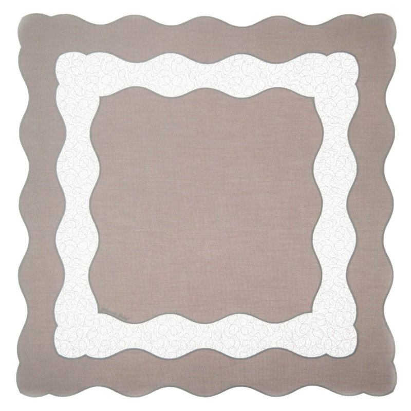 Mia Tablecloth, Grey