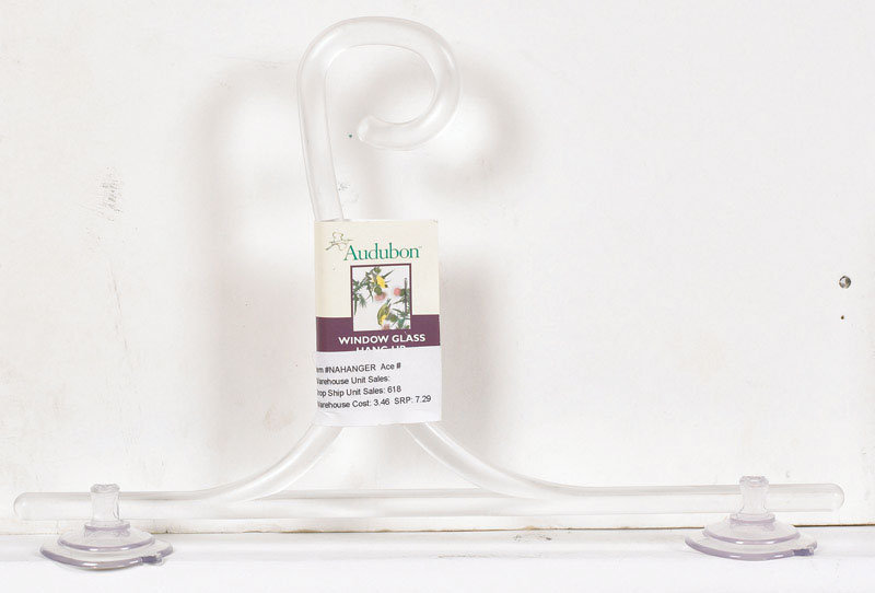 Clear Plastic Window Suction Plant Hanger