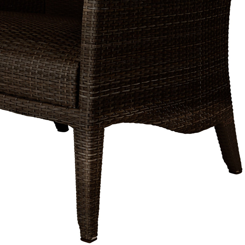 Athena Plus Armchair, Black Walnut
