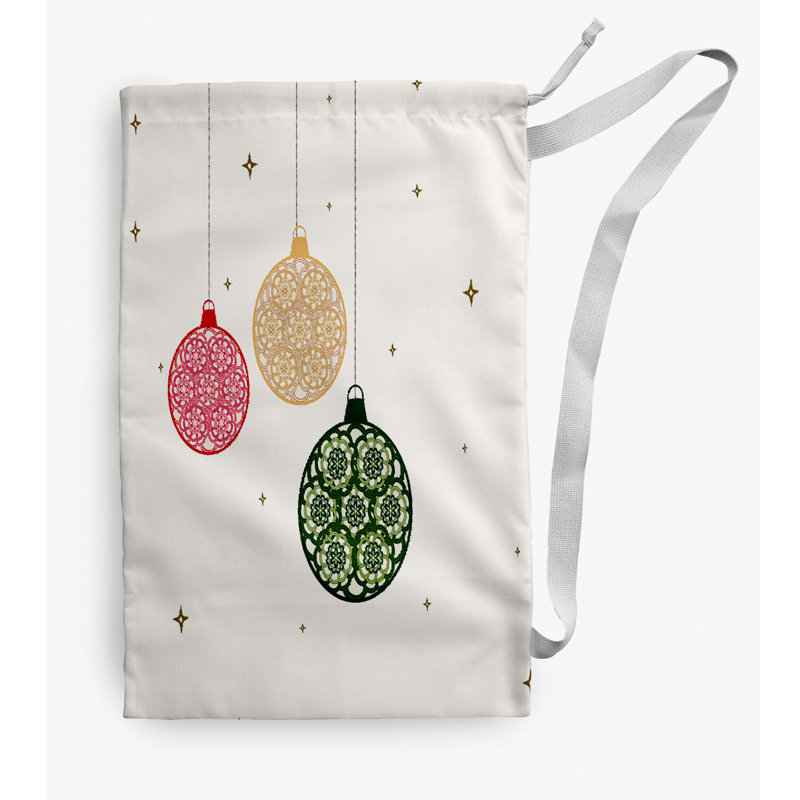 Fabric Laundry Bag with Handles, Small (29" H x 18" W)