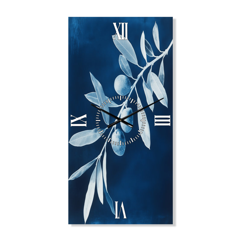 Horloge murale Olive, 32" H x 16" W - Rectangle