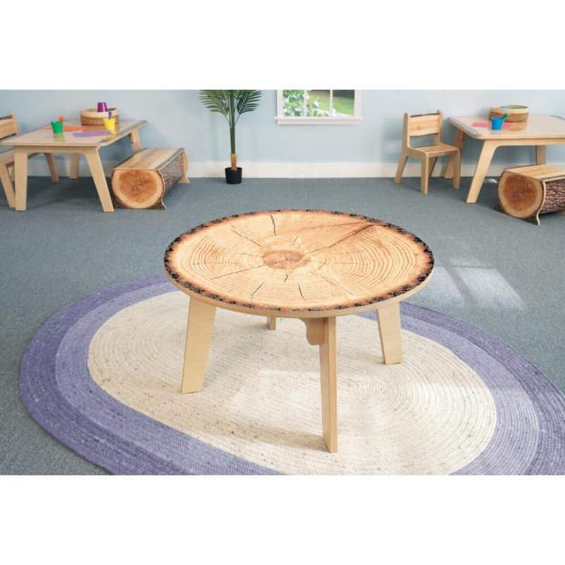 Table d'activités réglable pour 4 étudiants, H 20 po x L 35 po x l 35 po