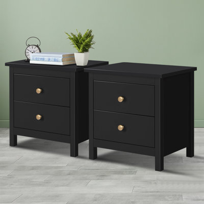 50 cm W Bedside Table