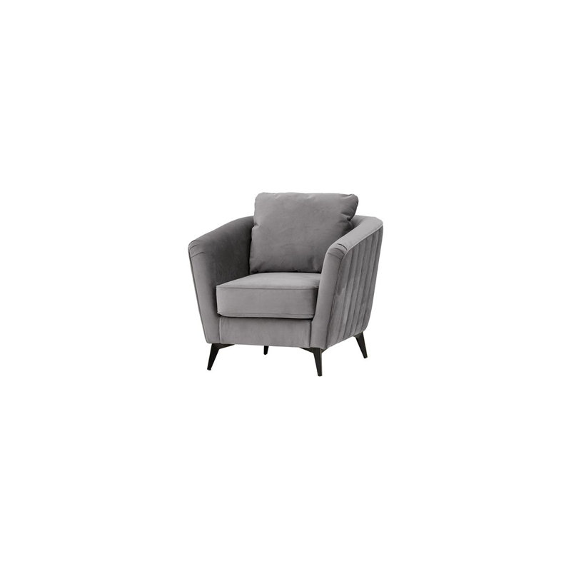 Upholstered Armchair, Tan