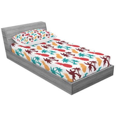 Pineapple Microfiber Sheet Set