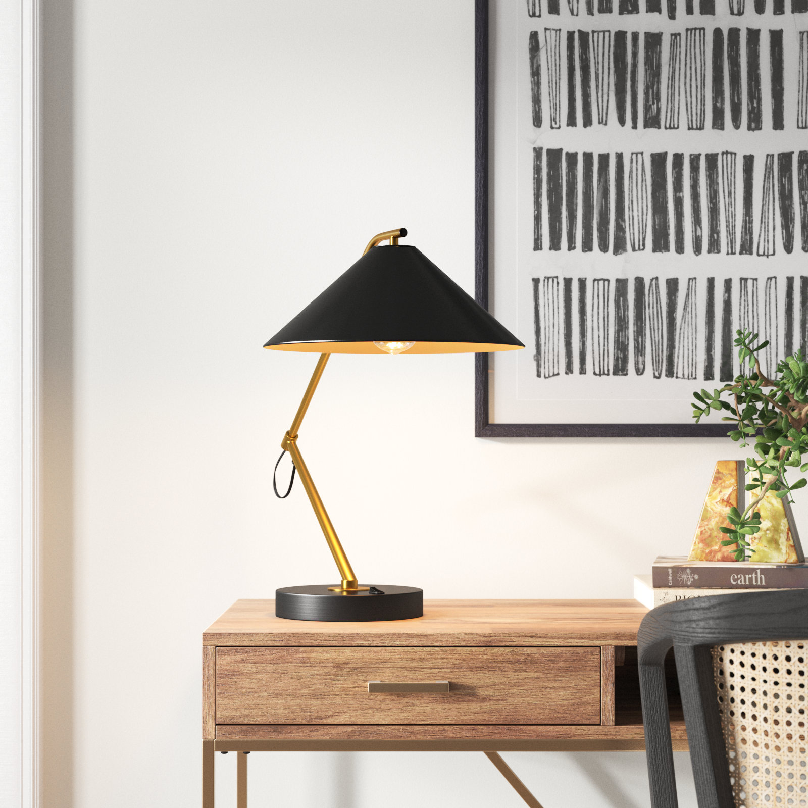 Jalen Metal USB Desk Lamp