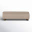 Banc de rangement rembourré Kerta