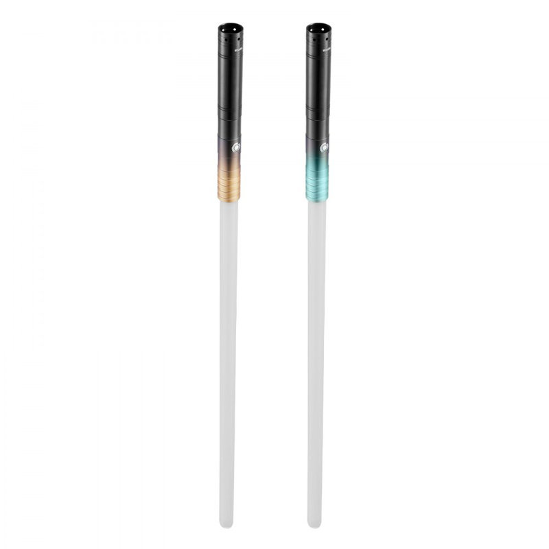 Épée lumineuse 12 couleurs RVB, 4 sons, rechargeable