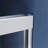 56-60 In. W X 62 In.H Sliding Glass Tub Door Semi Frameless Double Bathtub Door, Certified Thick Clear Clear Tempered Glass, 304 Stainless Steel Handles.