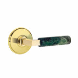 Select Round Passage (Hall & Closet) Door Lever with Round Rosette