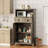 Storage Cabinet With Doors And Drawers, Farmhouse Cabinet With Adjustable Shelves-322988367