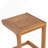 Harry Patio C-Shaped Acacia Wood Side Table