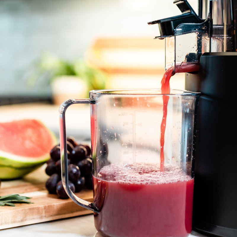 Omega Effortless Batch Juicer, Black