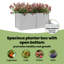 Alezander Metal Raised Flower Bed-339152252