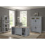 Bureau armoire en bois massif Bankhead-50293616