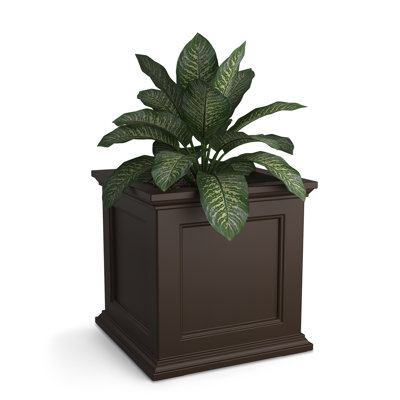 Anastasiya 20'' W Weather Resistant Resin Pot Planter