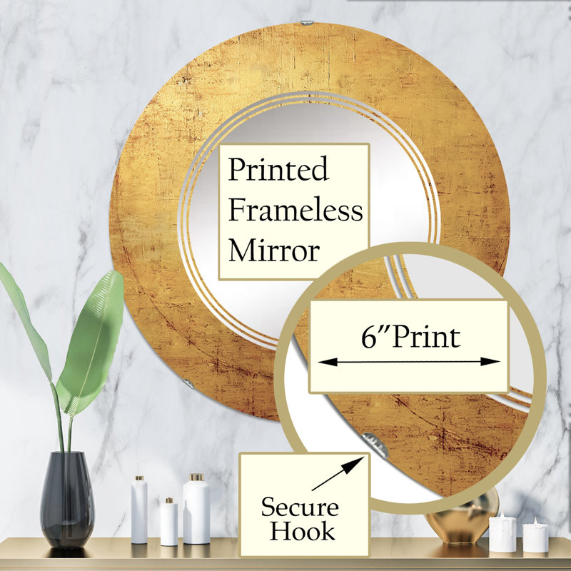 Miroir Picher, 32 po x 32 po