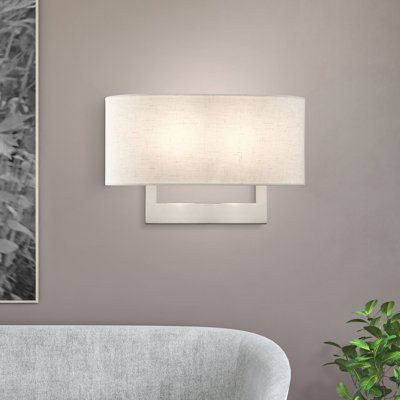Rakhee Steel Flush Mounted Sconce