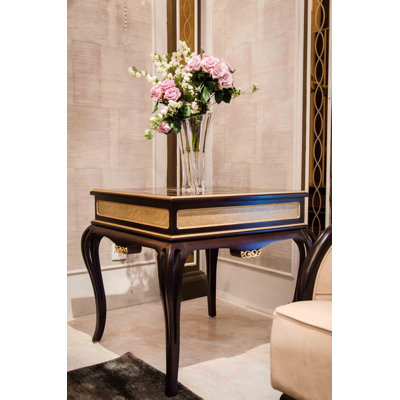 Solid Wood End Table