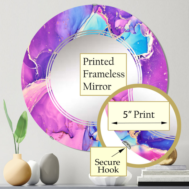 Miroir de salle de bain sans cadre, 24 po x 24 po