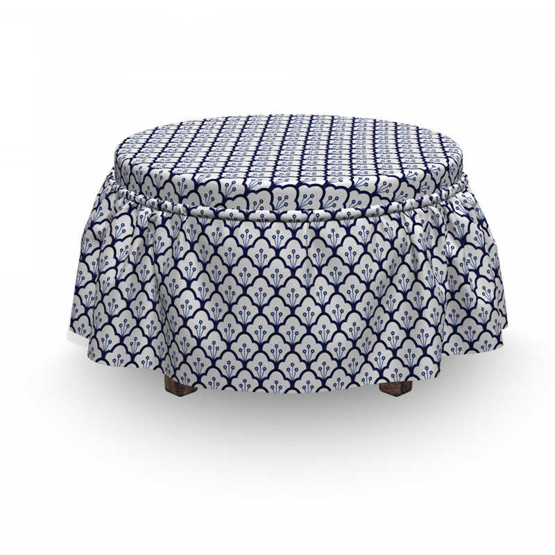 Housse pour repose-pieds balances delftware