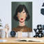 Art mural en métal «Face Anonyme 1» par Momart, Winston Porter-467281179