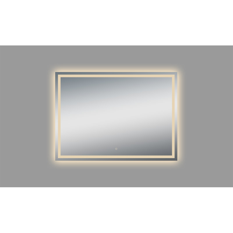 Quiles Flat Wall Mirror, 40" x 55"
