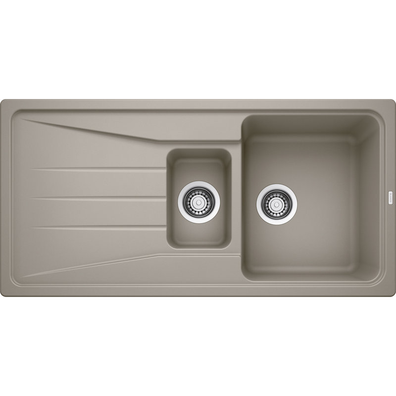 Sona 1.5 Bowl Inset Kitchen Sink, Tartufo