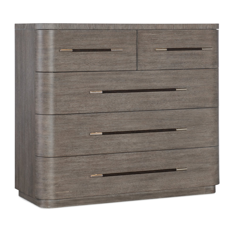 Modern Mood Bachelors Chest, Dark Wood/Mink
