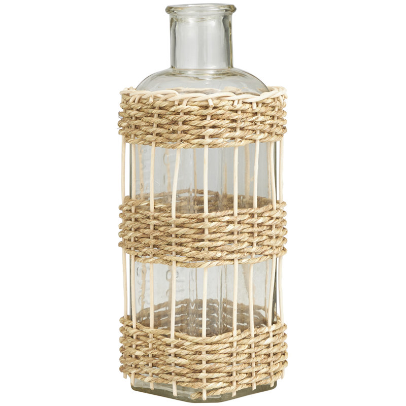 Vase de table Sabbattus, H 12,5 po x l 4,95 po x P 4,9 po
