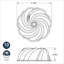 Moule rond en aluminium antiadhésif Nordic Ware Bundt®