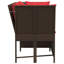  Canapé de patio avec coussins en rotin de polyester brun-1399546401-1399546400