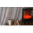 Electric Fireplace Space Heater Stove, 1500W Freestanding Fireplace with 3D Realistic Flame Effect