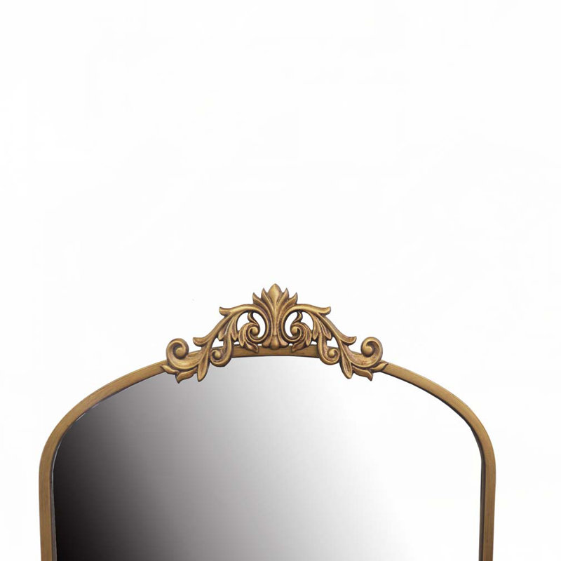 Miroir de plancher pleine grandeur, Bronze antique, 43,3 po x 24 po