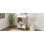 Meuble-lavabo de luxe moderne de 24 pouces avec lavabo et armoire de rangement en céramique | Idée de cadeau-1217298221-1217298222