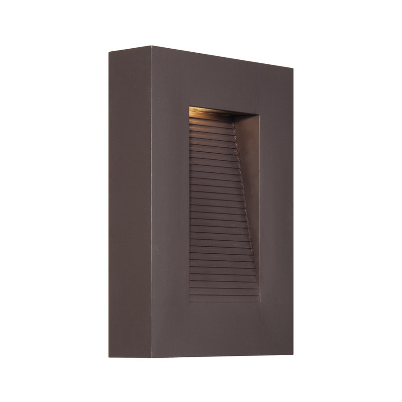 Urban LED Outdoor Flush Mount, Bronze