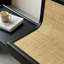 Banc noir moderne et simple